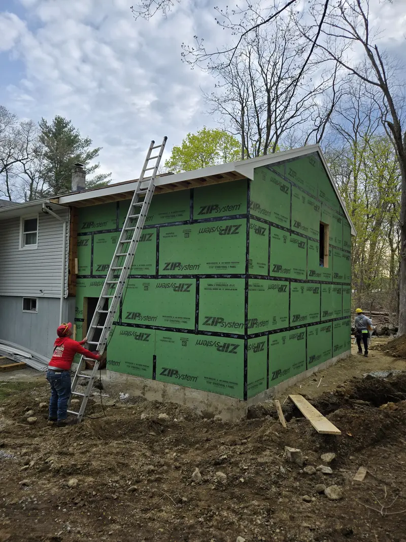 Step 3: ZIP System Sheathing Installation